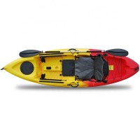 1 Person Single Sit On Top Fishing Plastic Rotomolded Kayak