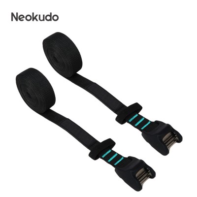 9ft 12ft 15ft Tie Down Straps Rack Tie Down Cam Straps Silicone Protective Cover for SUP Kayak Canoe